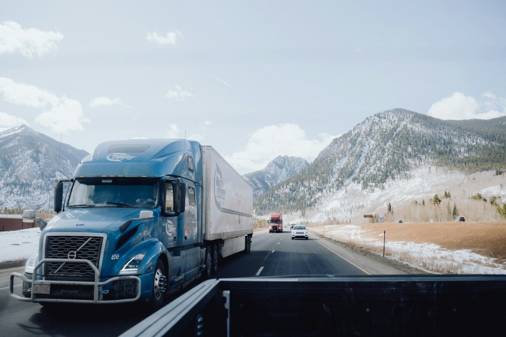 Commerce Dreams: Trucks, Highways, Traffic & Mountains | Metaphors With A Message